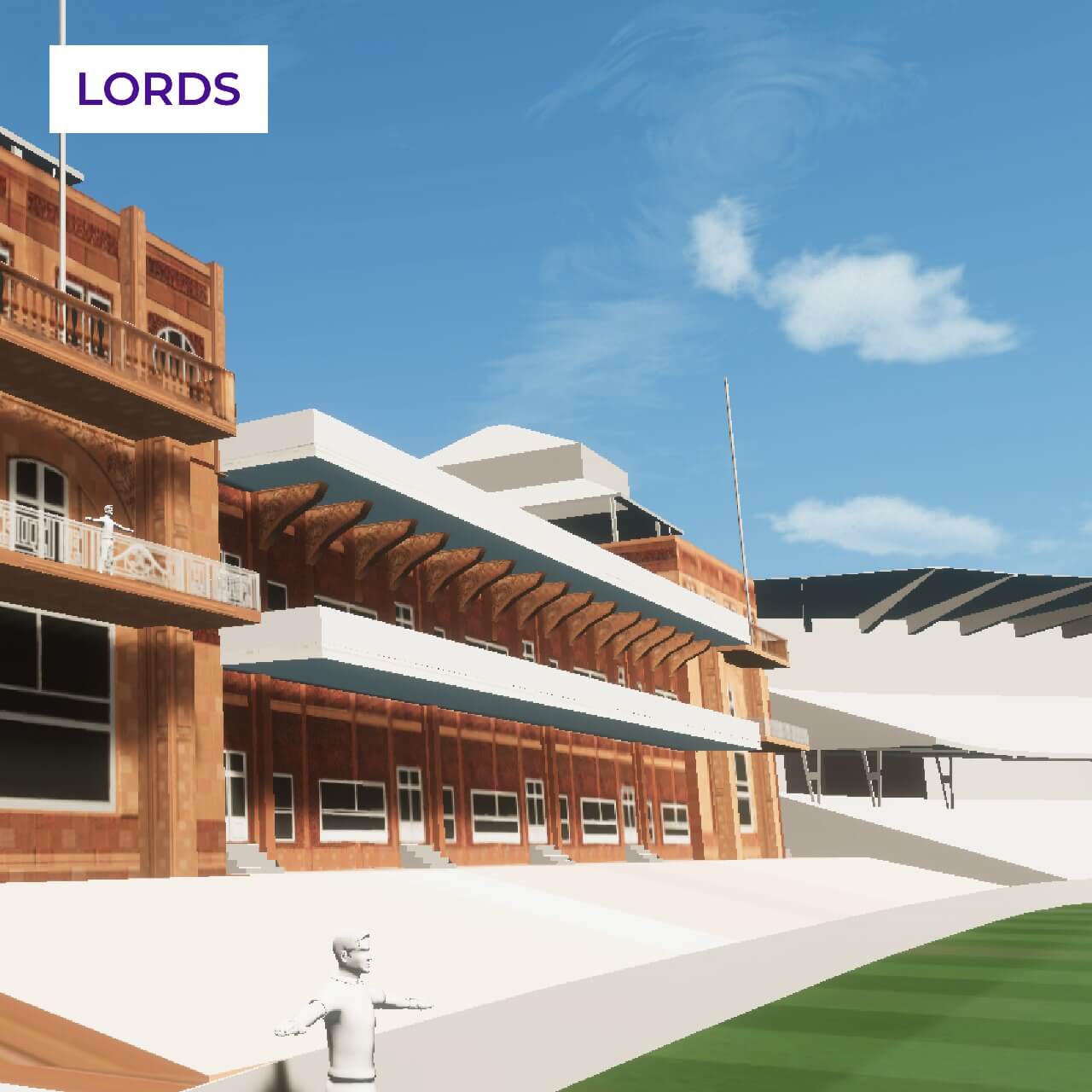 Lords Stadium in MetaShot game